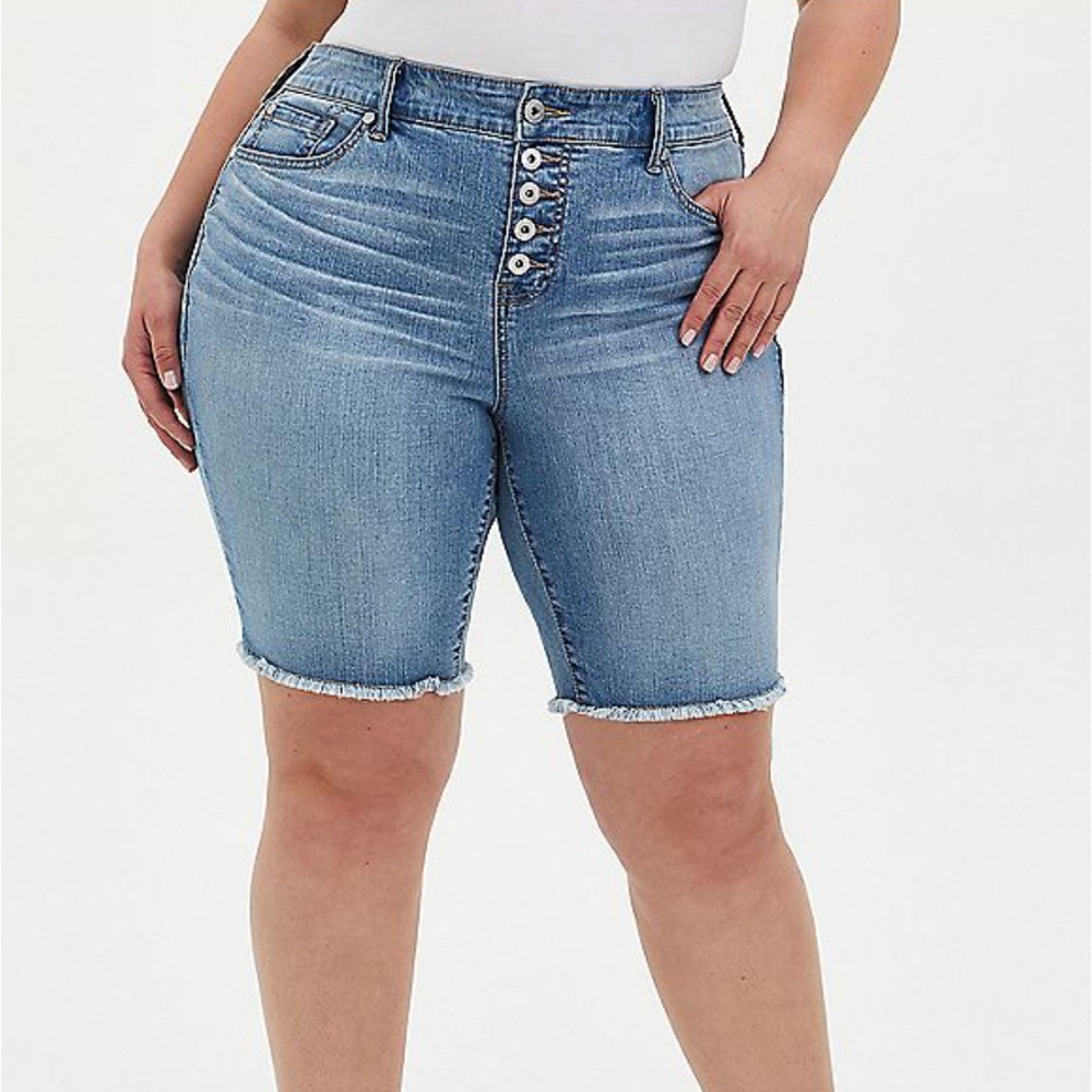 Torrid High Rise Bermuda Shorts